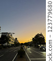 Dusk road 123779680