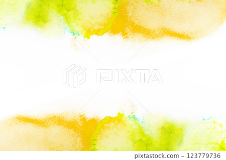 美麗的水彩畫框 美麗的水彩畫框 123779736