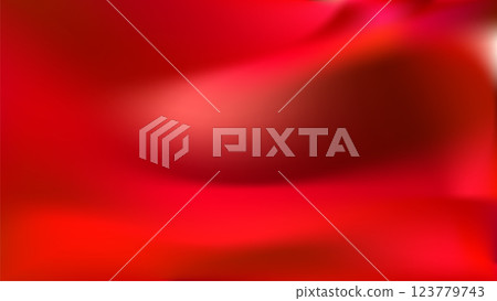 Elegant red gradient. Light and shadow blurred, flowing effect. 123779743