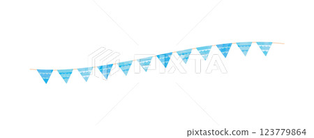 材質 - 藍色花環 2025-5 123779864