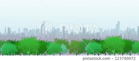 spring comes in the city park spring comes in the city park 123780072