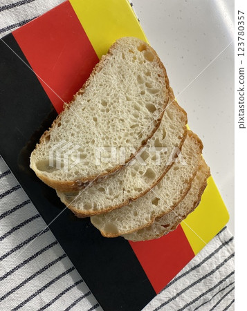 "Whole Wheat Bread: A Nutritious and Hearty Delight" 123780357