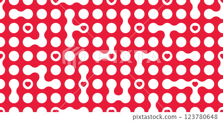 heart seamless pattern polka dot valentine vector cartoon doodle gift wrapping paper tile background repeat wallpaper illustration red design isolated heart seamless pattern polka dot valentine vector cartoon doodle gift wrapping paper tile background repeat wallpaper illustration red design isolated 123780648