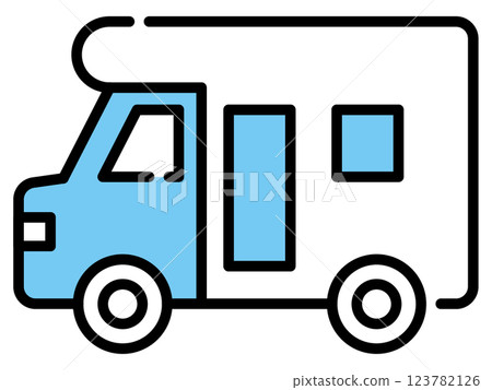 露營車圖標 123782126