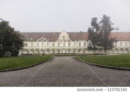 Monastery Benediktbeuren, Bavaria, Germany Monastery Benediktbeuren, Bavaria, Germany 123782160
