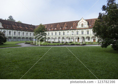 Monastery Benediktbeuren, Bavaria, Germany Monastery Benediktbeuren, Bavaria, Germany 123782166