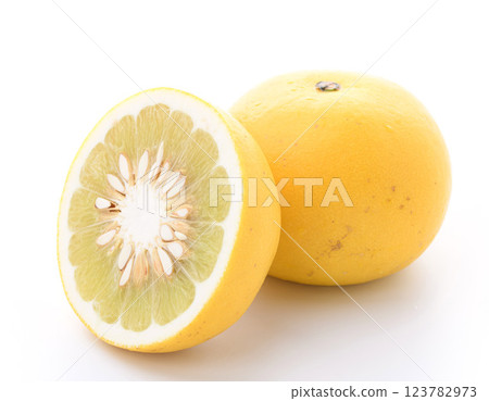 Tosa pomelo (white background) 123782973