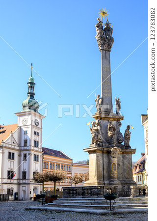 Old historic town Loket in the Sokolov district of the Karlovy Vary Region in Czech Republic Old historic town Loket in the Sokolov district of the Karlovy Vary Region in Czech Republic 123783082