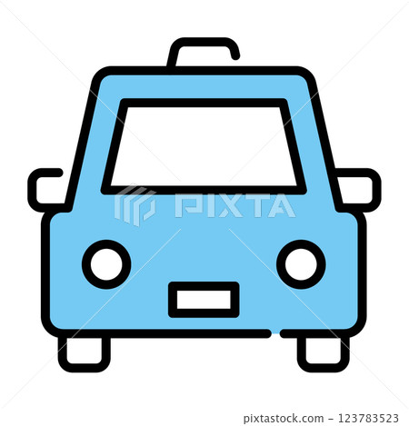 出租車圖標 123783523
