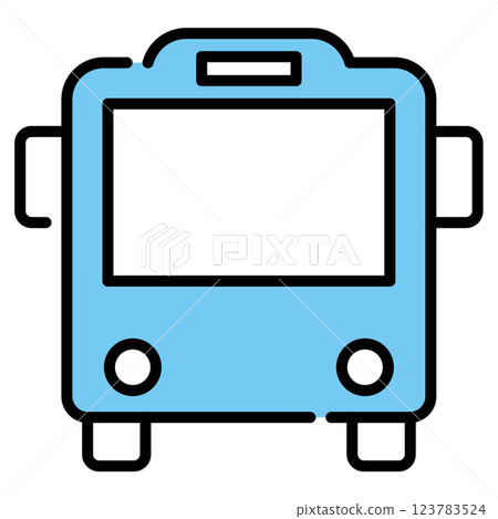 巴士圖標 巴士圖標 123783524