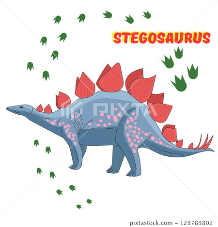 Cartoon dinosaur vector illustration Cartoon dinosaur vector illustration 123783802