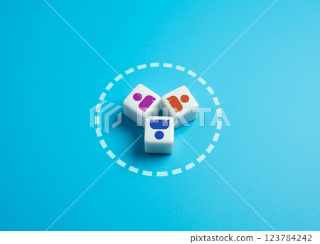 Cooperation and grouping. Successful cooperation. Enhance productivity, innovation, and goal achievement. 123784242