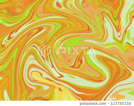 大理石花紋背景素材-黃色 123785138