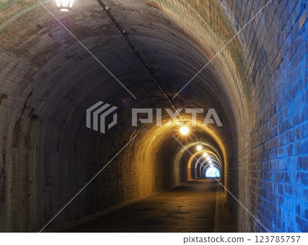 Shizuoka Prefecture, Utsunotani Tunnel (Meiji Tunnel), March Shizuoka Prefecture, Utsunotani Tunnel (Meiji Tunnel), March 123785757