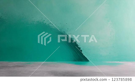 Abstract splattered ink background 123785898