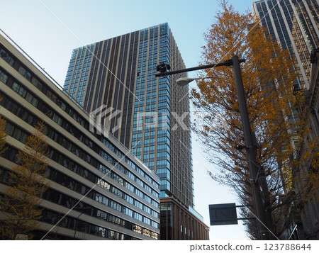 Marunouchi Park Building and Mitsubishi Ichigokan Museum 123788644