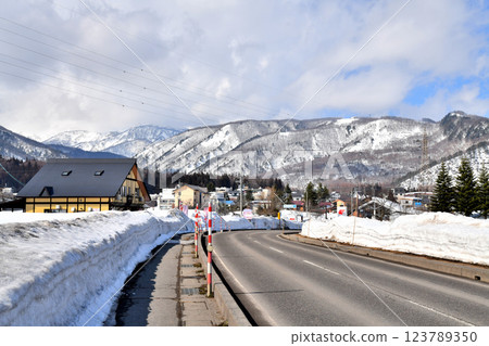 白馬村風景（長野縣白馬村）[2025.3] 123789350