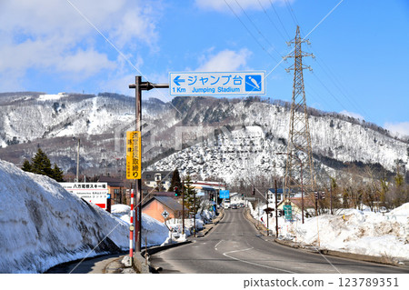 白馬村風景（長野縣白馬村）[2025.3] 123789351