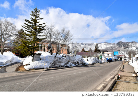 白馬村風景（長野縣白馬村）[2025.3] 123789352
