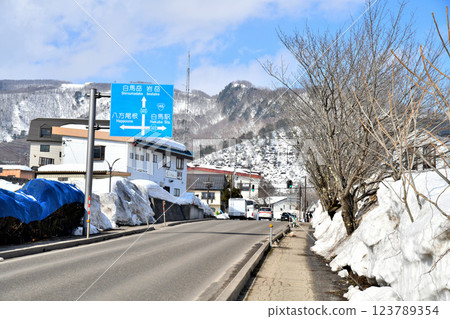 白馬村風景（長野縣白馬村）[2025.3] 123789354