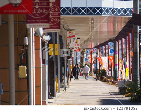 購物區的風景 123791052