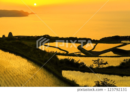 [山口縣]多哥Hat多梯田日落 123792131