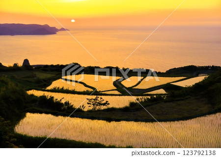 [山口縣]多哥Hat多梯田日落 123792138