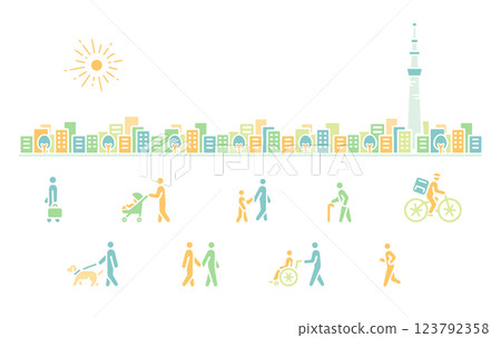 tokyo, icon, icons 123792358