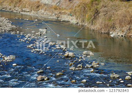 從早川橋望到早川上游。 123792843