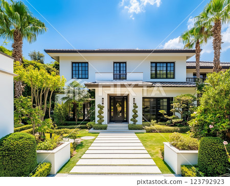 房屋圖片:現代獨立式住宅 房屋圖片:現代獨立式住宅 123792923