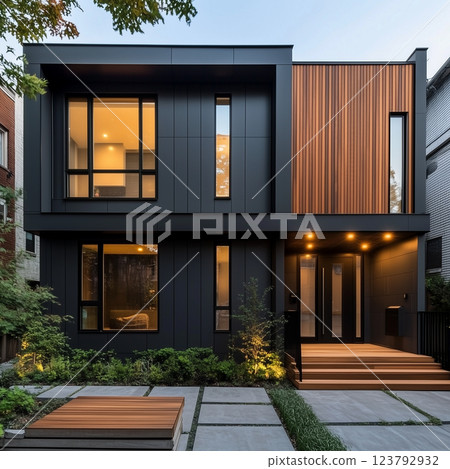 Housing image: Modern detached house Housing image: Modern detached house 123792932