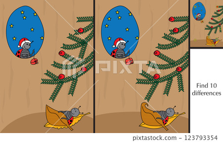 Find 10 differences 123793354