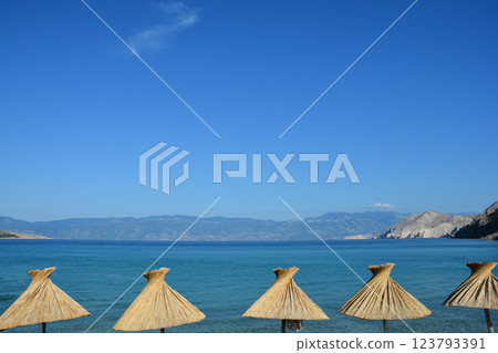 Summer in Baska Summer in Baska 123793391