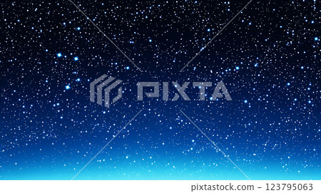 繁星點點的夜空背景 123795063