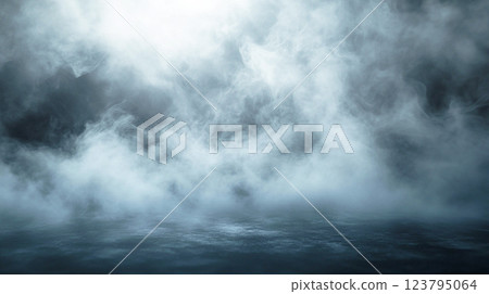 A fantastic background of billowing smoke 123795064