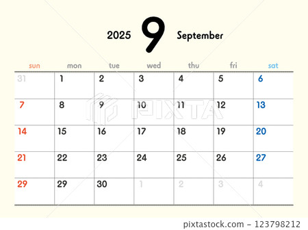 september 2025 calendar 123798212