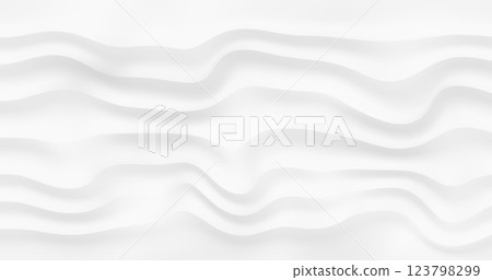 Vector image with abstract white background decorated with smooth gradient lines. Dynamic wavy lines add artistic accent creating elegant and modern design. Vector image with abstract white background decorated with smooth gradient lines. Dynamic wavy lines add artistic accent creating elegant and modern design. 123798299