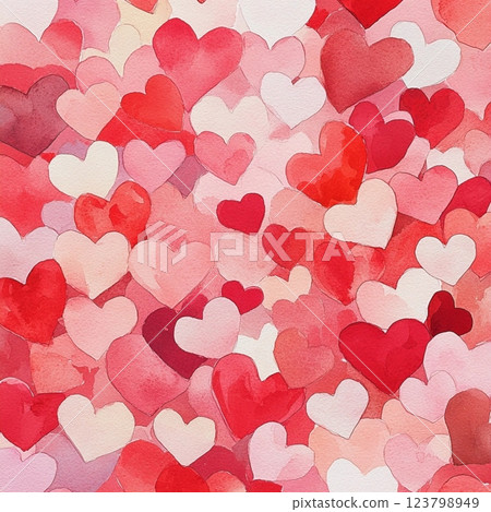 Abstract red sparkle heart background, party invitation, postcard for couple in love, copy space, painted with watercolors, symbol of love devotion happiness mutual Abstract red sparkle heart background, party invitation, postcard for couple in love, copy space, painted with watercolors, symbol of love devotion happiness mutual 123798949
