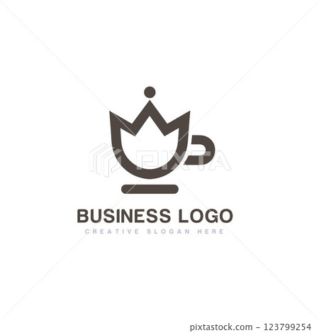 Coffee logo. cafe logo. coffee shop branding Coffee logo. cafe logo. coffee shop branding 123799254