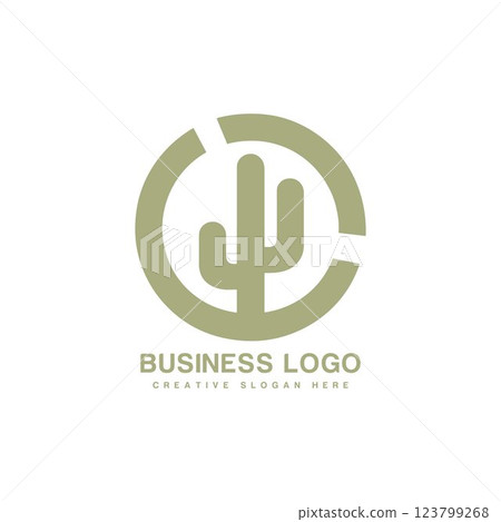 Cactus logo. cactus vector. cactus icon Cactus logo. cactus vector. cactus icon 123799268