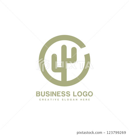 Cactus logo. cactus vector. cactus icon Cactus logo. cactus vector. cactus icon 123799269