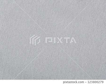 Reverse side of the fabric. High-quality clothes. Texture, background is grey. 123800279