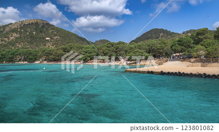 Formentor Beach, Spain 123801082