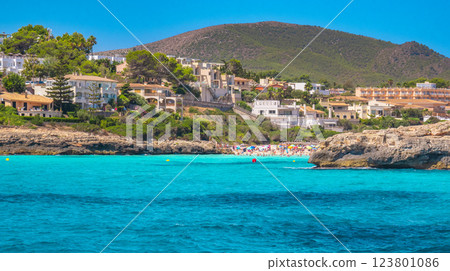 Cala Mendia, spain Cala Mendia, spain 123801086