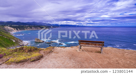 Vidio Cliffs Path, Spain 123801144