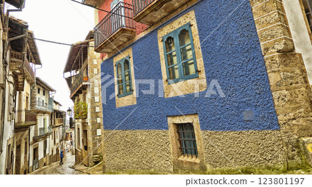 Street Scene, Candelario, Spain 123801197