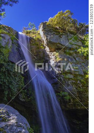 Pozo Airon Waterfall Walking Route, Spain 123801539