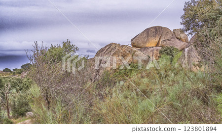 Natural Monument of Los Barruecos, Caceres, Spain Natural Monument of Los Barruecos, Caceres, Spain 123801894
