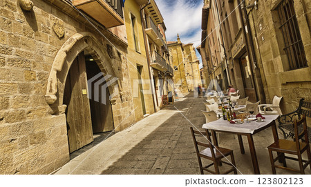 Street Scene, Santo Domingo de la Calzada, Spain 123802123