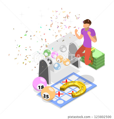 3D Isometric Flat Illustration of Internet Gambling. Item 3 3D Isometric Flat Illustration of Internet Gambling. Item 3 123802500